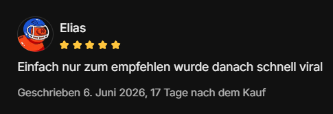 Member-Bewertung über ViralWerk